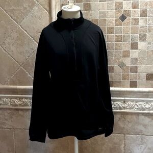 REI Black Half-zip Jacket